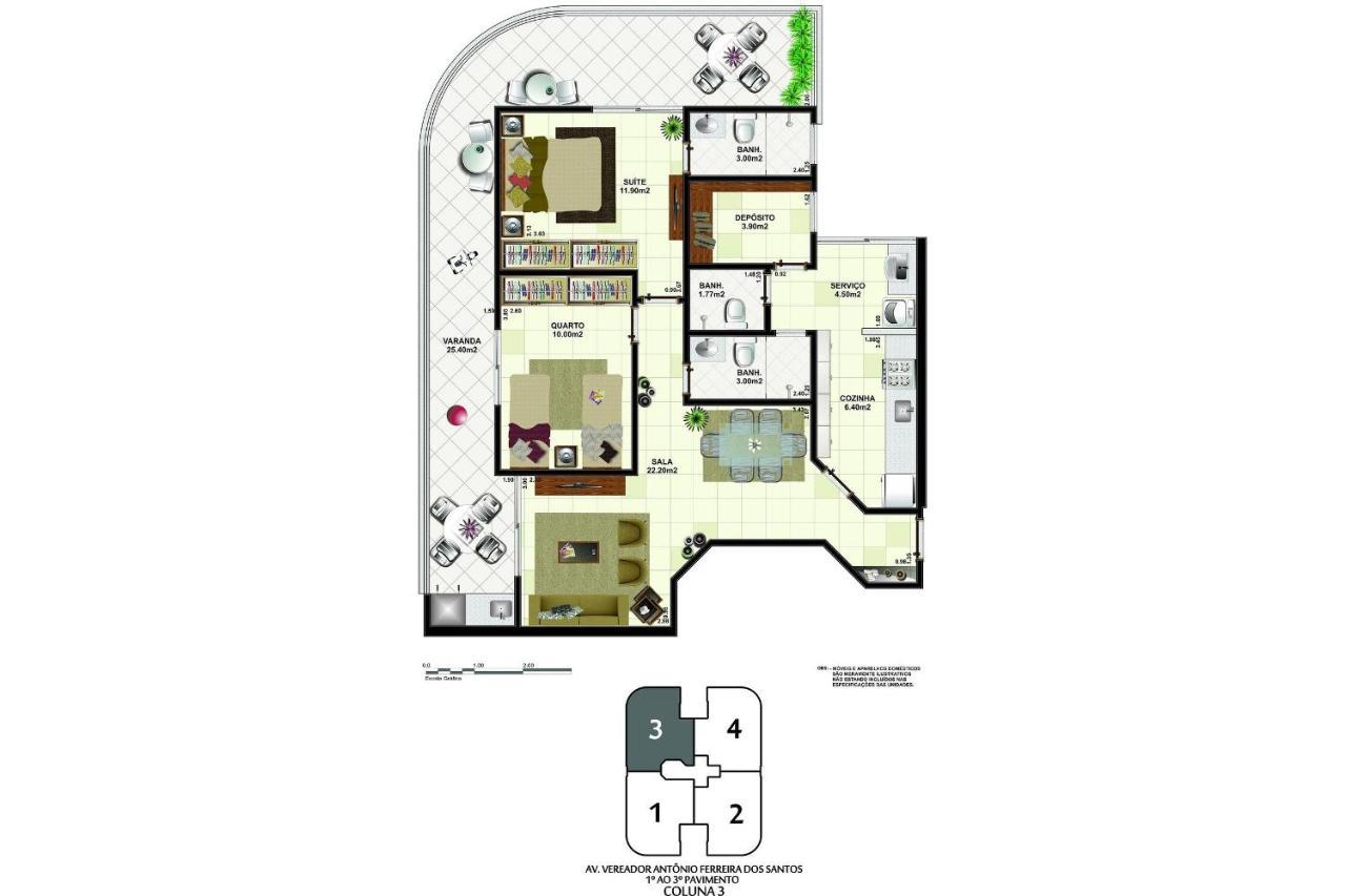 Lindo Ap Completo Em Cabo Frio Apartment Exterior photo